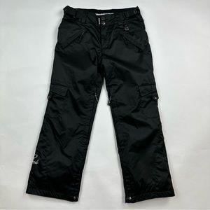 Ride Snowboard Black Cargo Pants Size Small